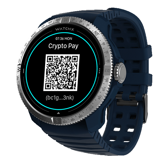 WatchX：IoTex生态智能穿戴设备，健康监测与加密支付双重功能