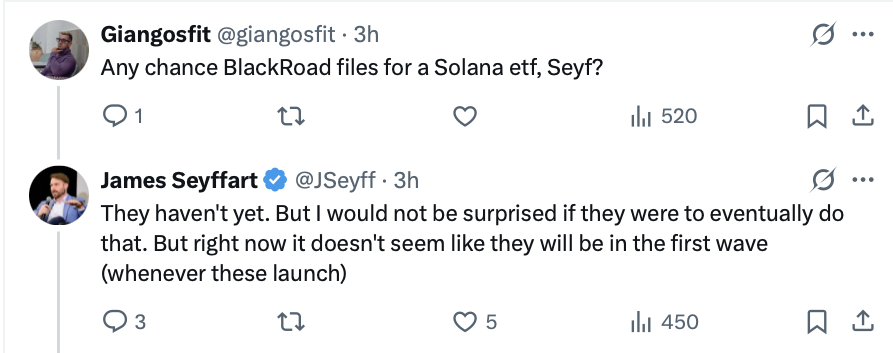 7家机构提交索拉纳(Solana)ETF申请 S-1文件 SEC监管博弈即将展开