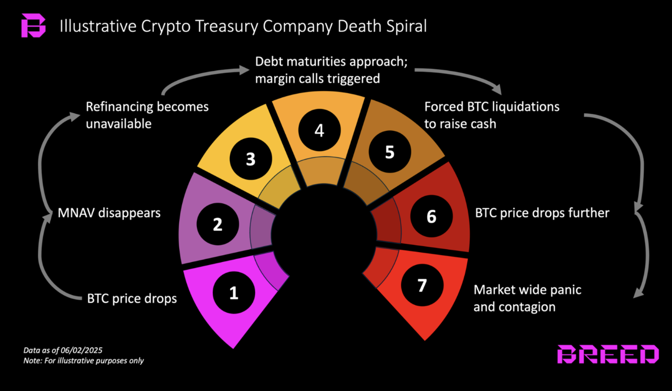 风投报告：哪些比特币（BTC）财库公司能在"死亡螺旋"中存活？
