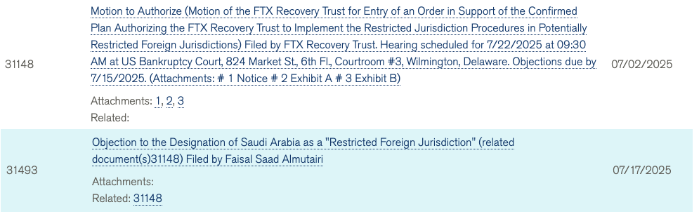 FTX受限国家用户赔付裁决恐成全球加密行业危险先例