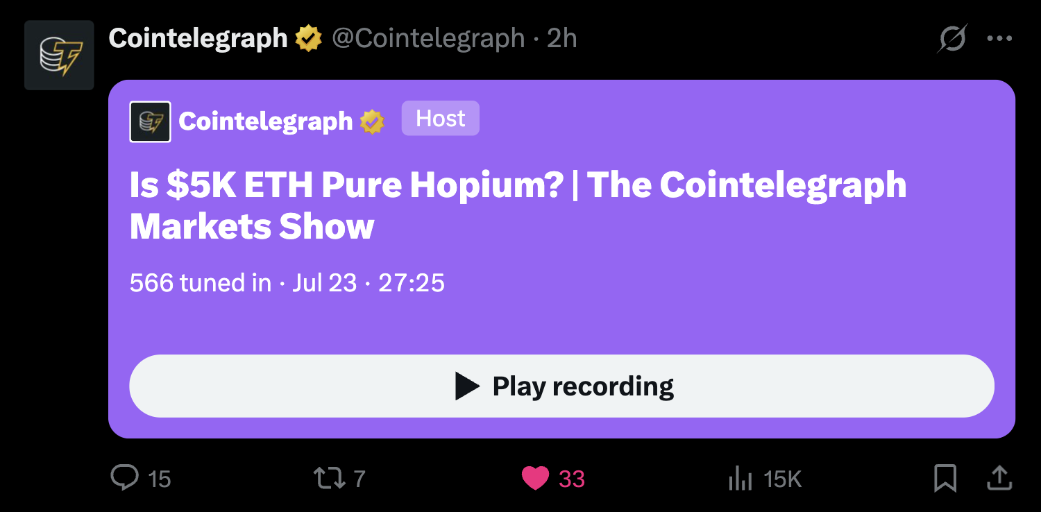 以太坊价格预测：SharpLinkGaming与BitMine合作能否推动ETH突破4000美元大关？