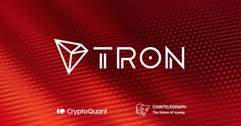 TRON在2025年上半年创纪录表现获Cointelegraph与CryptoQuant研究报告重点报道
