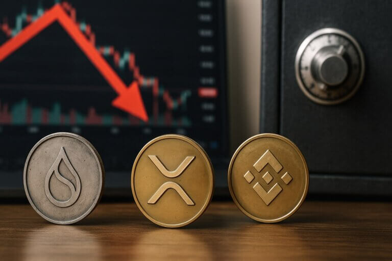 Amber国际股价下跌6.7% 因将SUI、XRP、BNB纳入1亿美元储备金