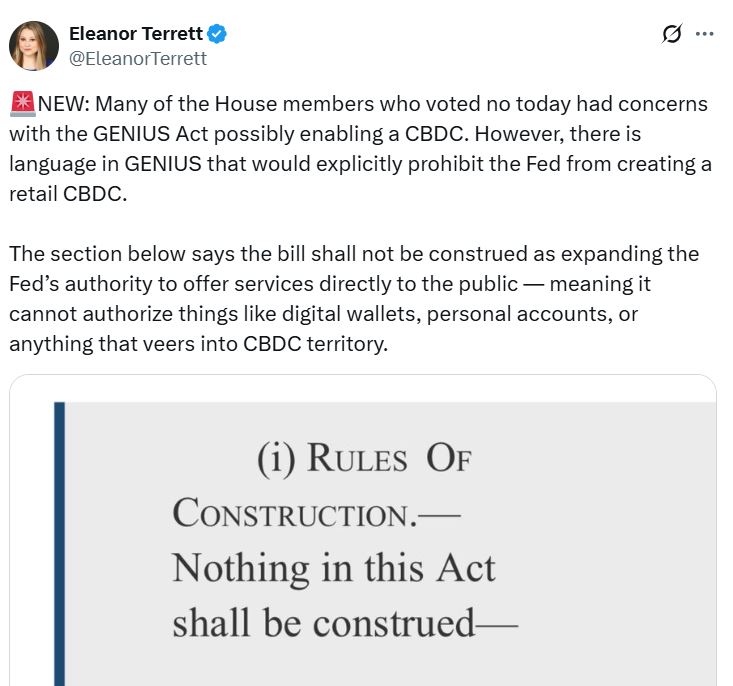 共和党众议院拟加速CBDC争议下加密货币法案的重新投票表决