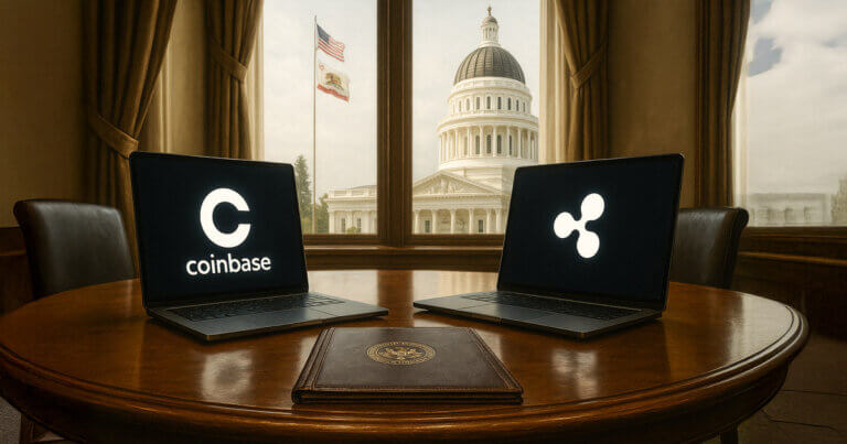Coinbase与Ripple高管携手加州政府官员 共推州政务流程优化