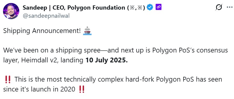 Polygon Heimdall 2.0升级示意图