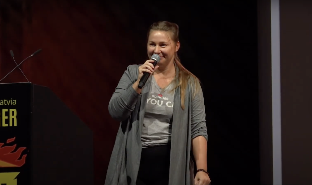 Alena Vranova在Baltic Honeybadger会议演讲