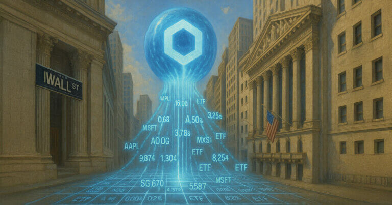Chainlink在37条区块链上推出实时美股数据流