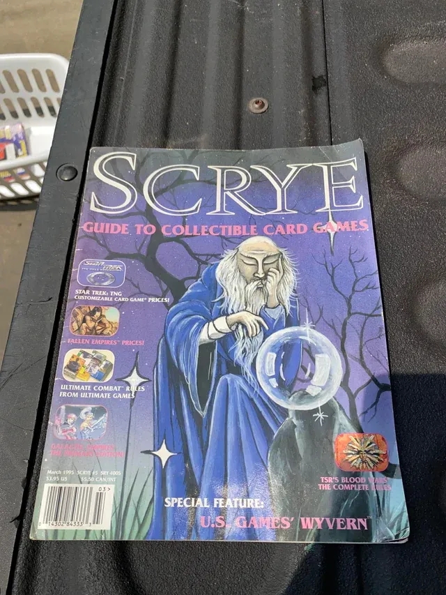 收藏者珍藏的《Scrye》杂志