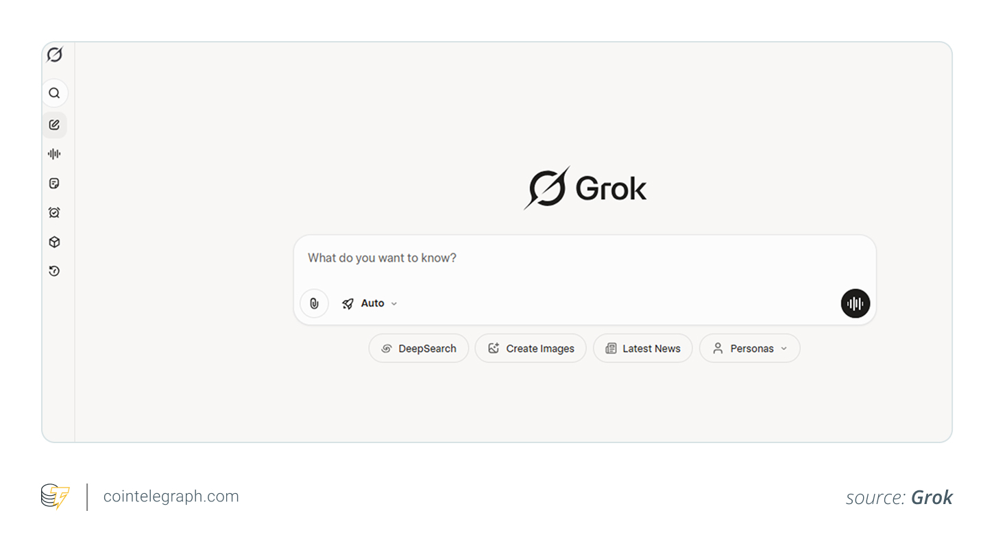 Grok 4 DeepSearch功能示例