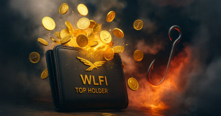 顶级WLFI持有者中80%在数小时内套现，网络钓鱼威胁逼近