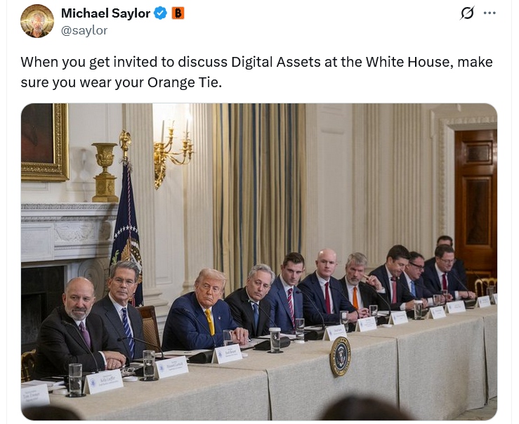美国议员与加密货币高管会晤讨论比特币储备计划