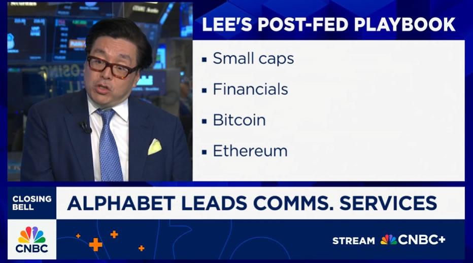 Tom Lee对比特币和以太坊价格预测