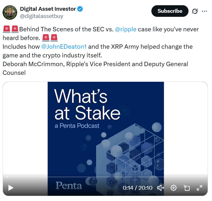XRP社区参与法律抗辩过程